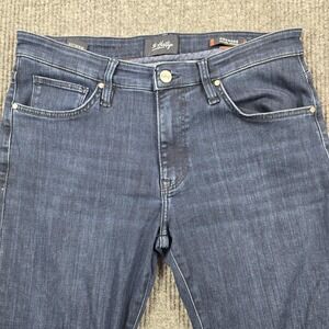 34 Heritage Jeans Mens 35x31 Blue Courage Mid Rise‎ Straight Stretch Denim